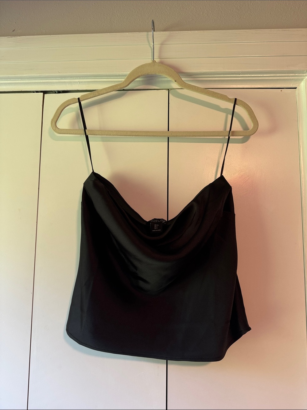 Silky Strapless top